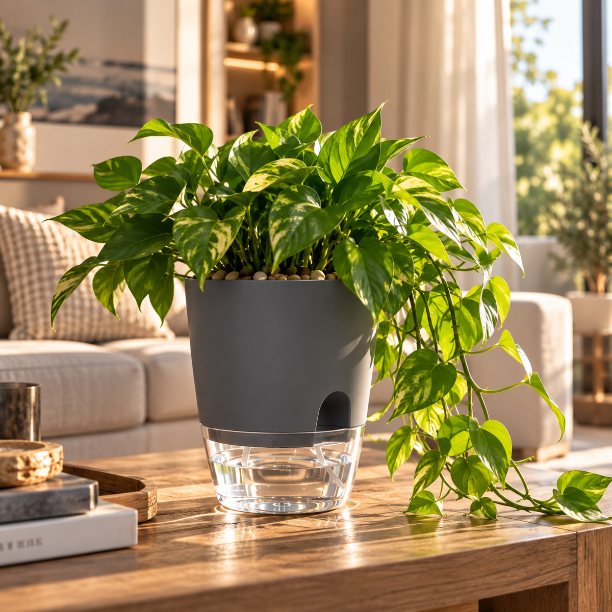 Pot Auto-Irrigant LIVORIA — Design Européen Premium